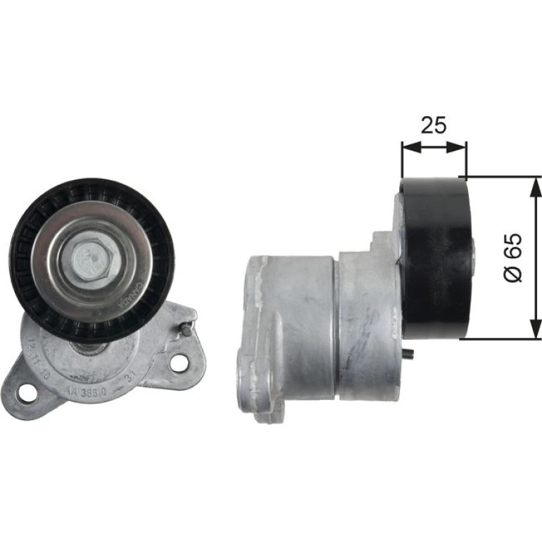 Spannrolle, Keilrippenriemen T39053