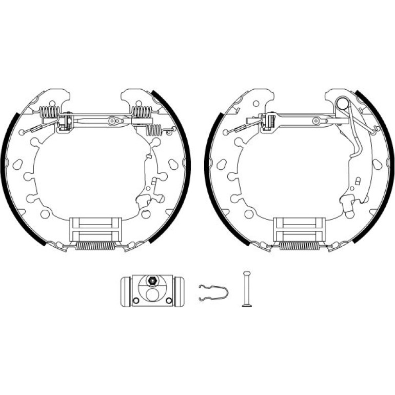 Bremsbackensatz 8DB 355 022-971