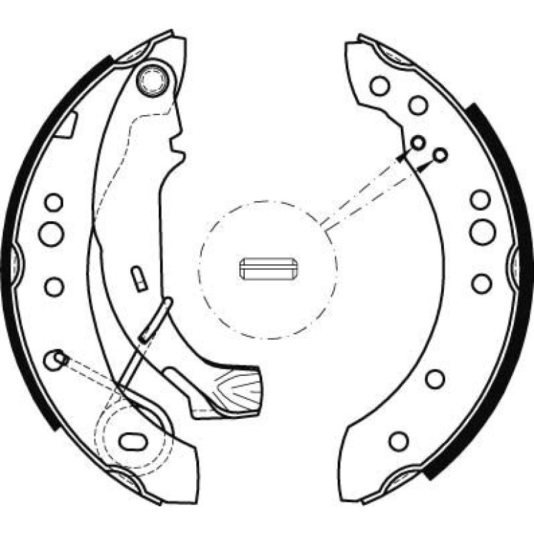 Bremsbackensatz GS8467 Bremsbackensatz GS8467
