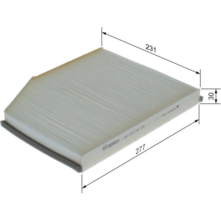 BOSCH 1 987 435 028 Innenraumfilter FILTER+pro BOSCH 1 987 435 028 Innenraumfilter FILTER+pro