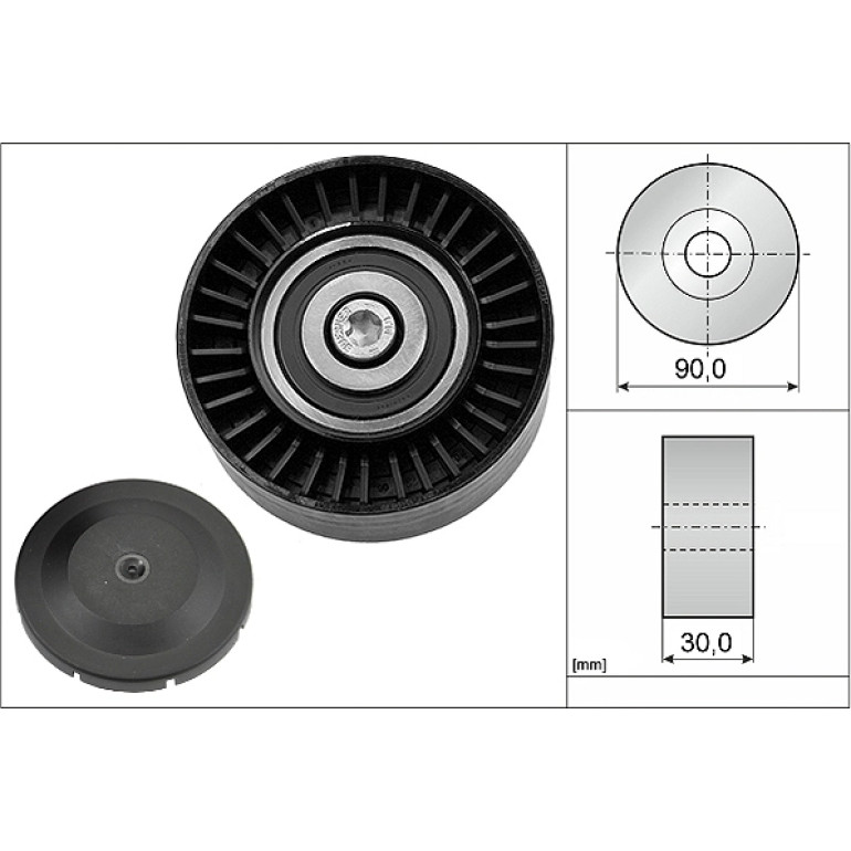 Umlenk-/Führungsrolle, Keilrippenriemen 532 0514 10 Umlenk-/Führungsrolle, Keilrippenriemen 532 0514 10