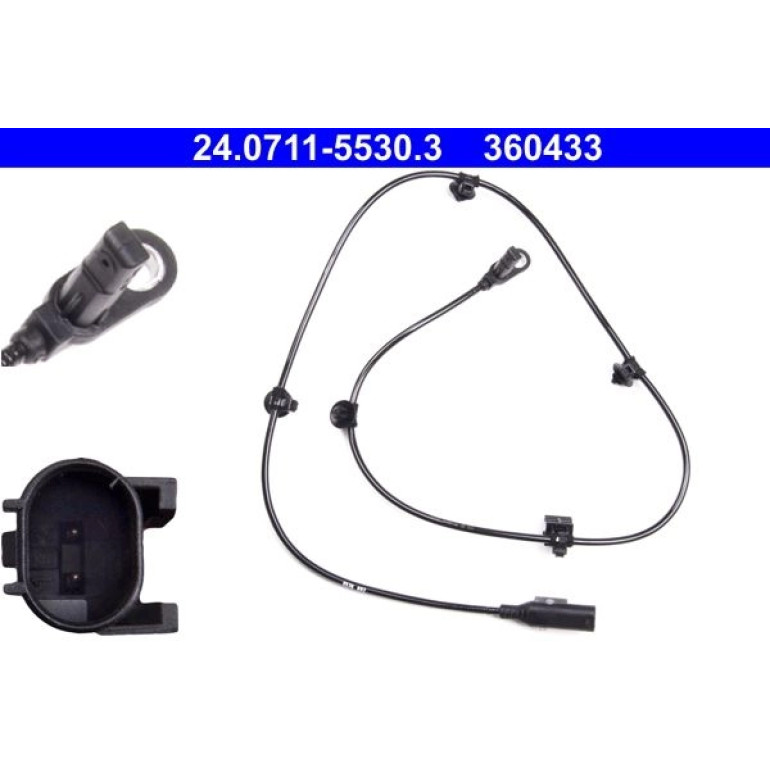 Sensor, Raddrehzahl 24.0711-5530.3 Sensor, Raddrehzahl 24.0711-5530.3