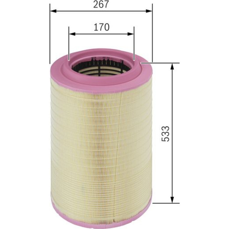 BOSCH F 026 400 064 Luftfilter BOSCH F 026 400 064 Luftfilter