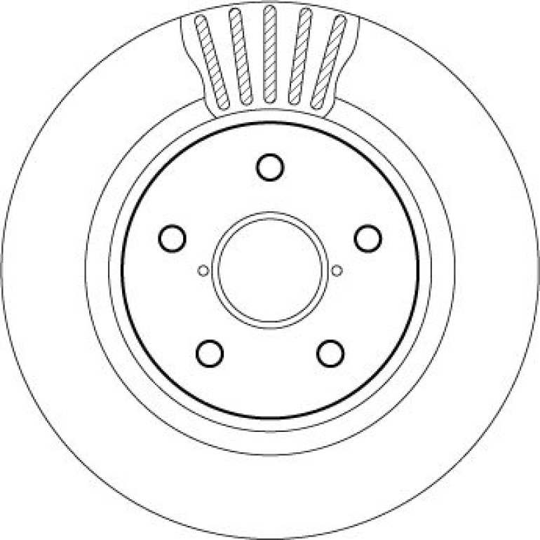 Bremsscheibe DF2059BS Bremsscheibe DF2059BS