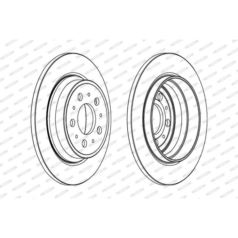 Bremsscheibe DDF1079C Bremsscheibe DDF1079C