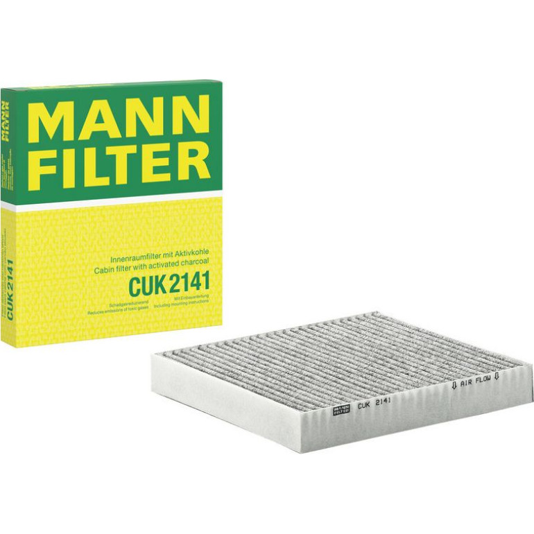 MANN-FILTER CUK 2141 Innenraumfilter, Aktivkohlefilter MANN-FILTER CUK 2141 Innenraumfilter, Aktivkohlefilter