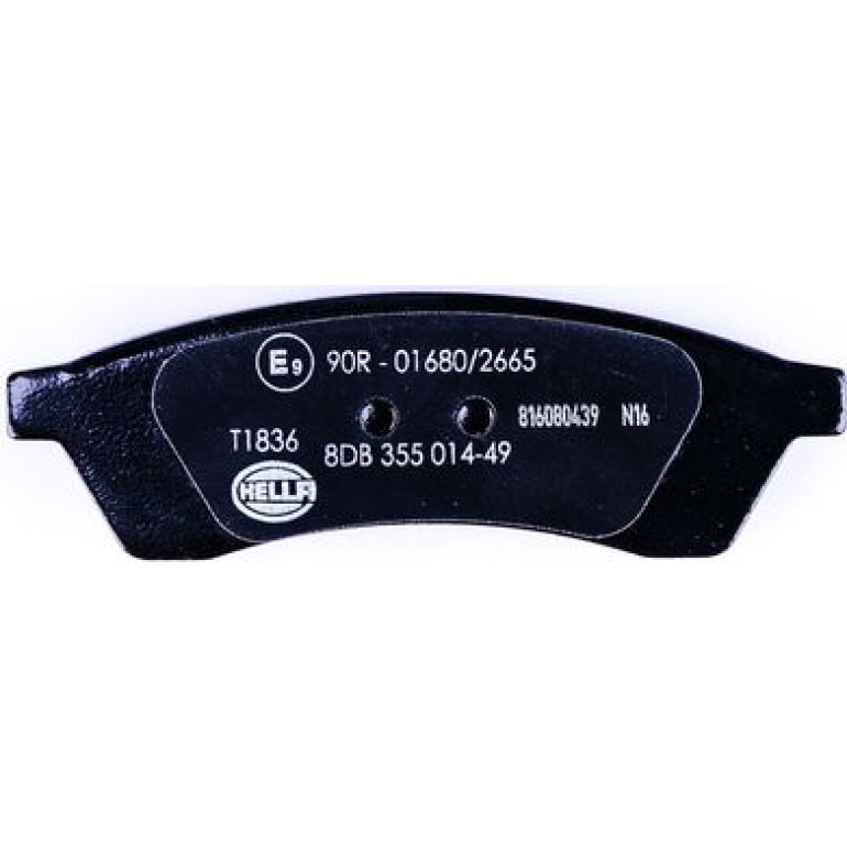 Bremsbelagsatz, Scheibenbremse 8DB 355 014-491 Bremsbelagsatz, Scheibenbremse 8DB 355 014-491