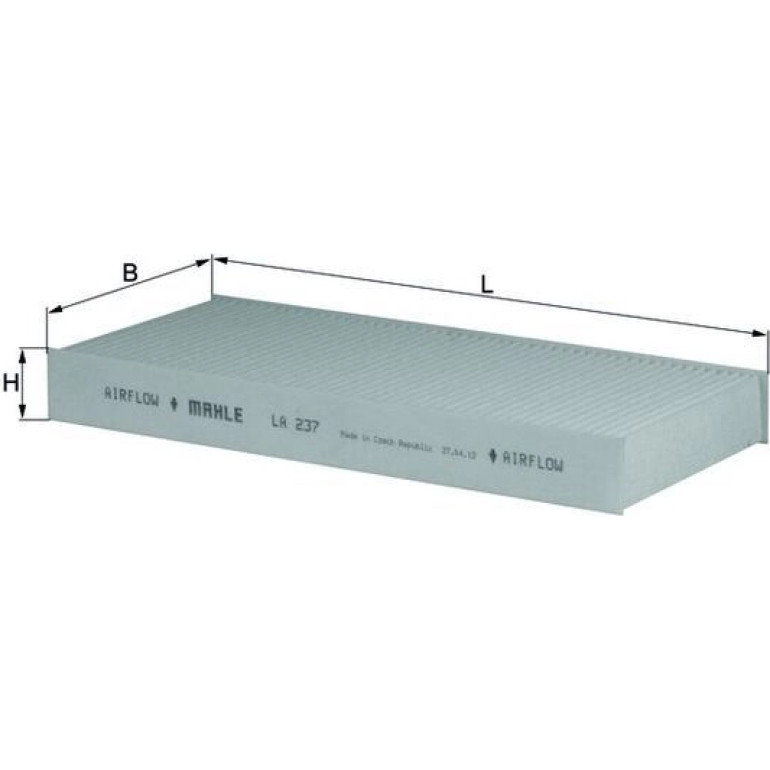 Filter, Innenraumluft LA 237 Filter, Innenraumluft LA 237