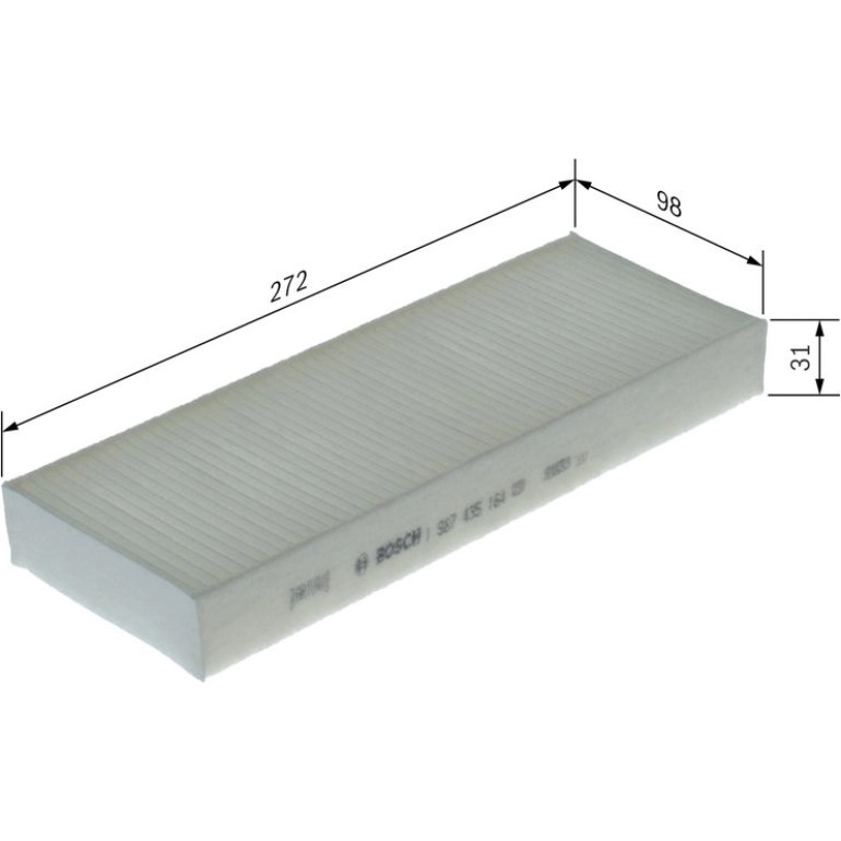 Filter, Innenraumluft 1 987 435 164 Filter, Innenraumluft 1 987 435 164
