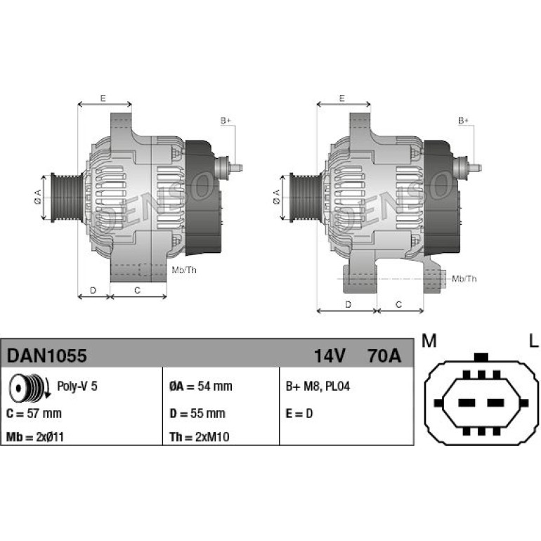 Generator DAN1055 Generator DAN1055