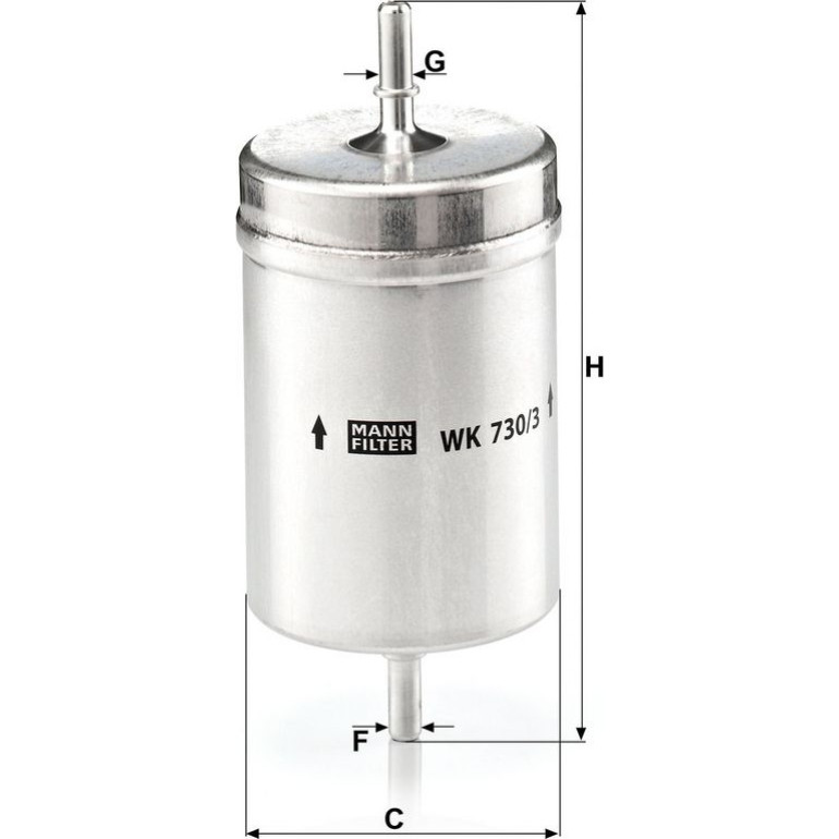 Kraftstofffilter WK 730/3 Kraftstofffilter WK 730/3