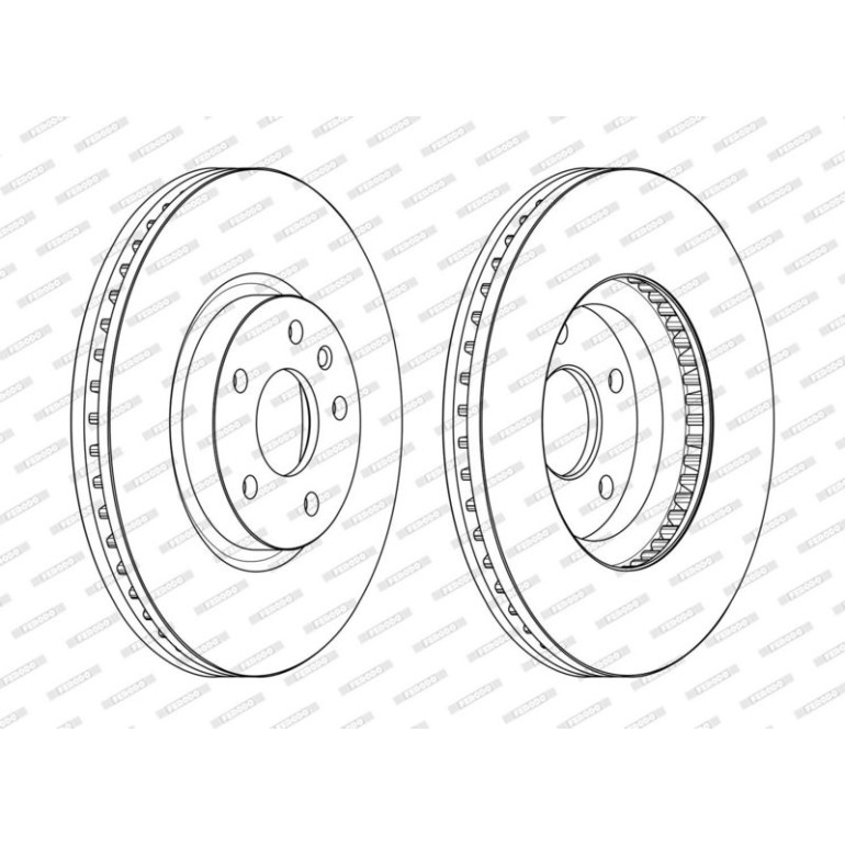 Bremsscheibe DDF2337C Bremsscheibe DDF2337C