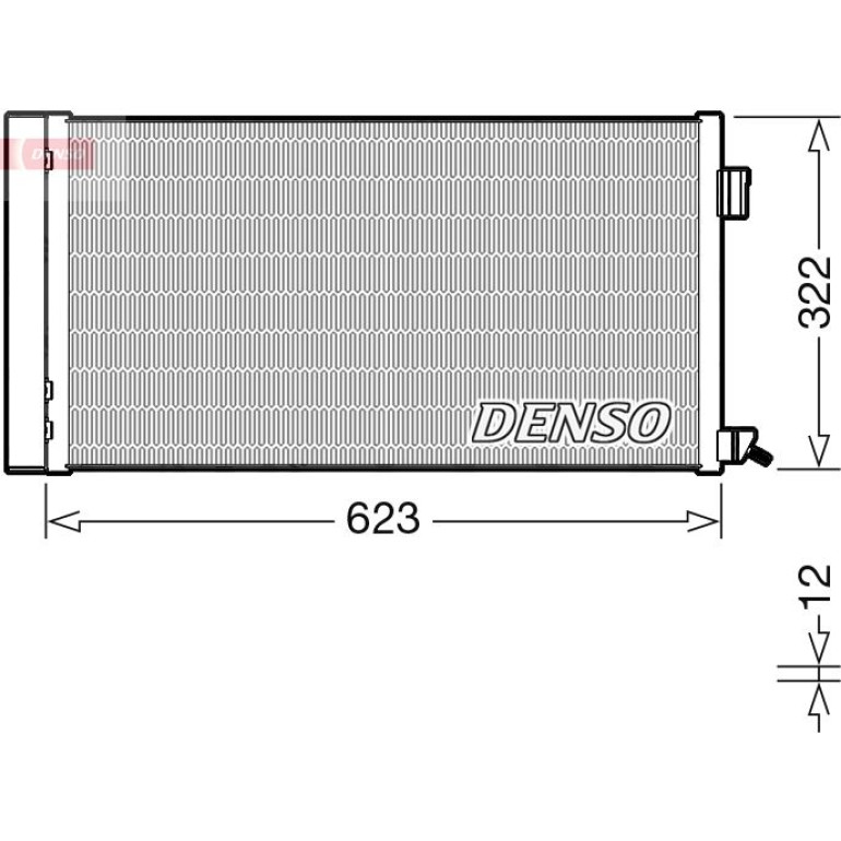 Kondensator, Klimaanlage DCN11010 Kondensator, Klimaanlage DCN11010