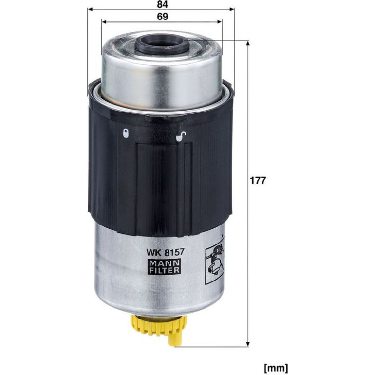 Kraftstofffilter WK 8157 Kraftstofffilter WK 8157