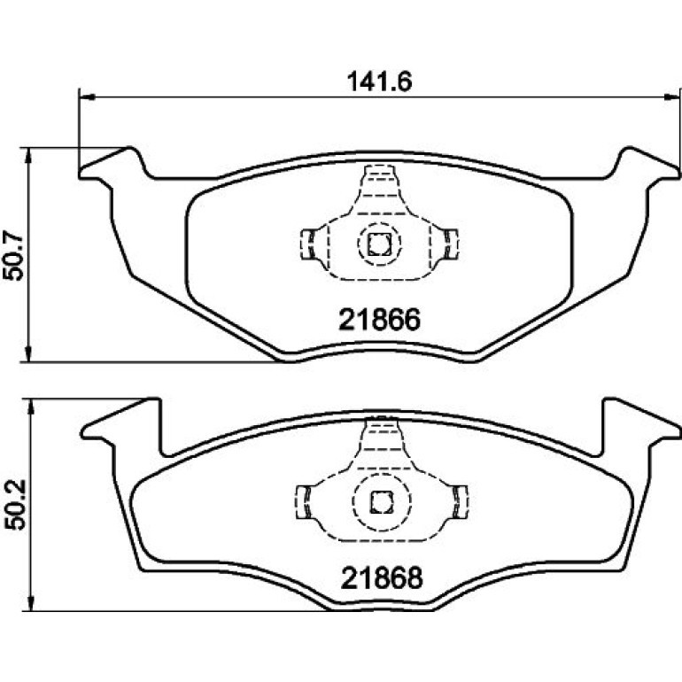 Bremsbelagsatz, Scheibenbremse 8DB 355 007-911 Bremsbelagsatz, Scheibenbremse 8DB 355 007-911