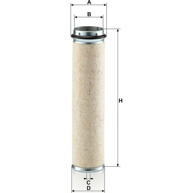 Sekundärluftfilter CF 800 Sekundärluftfilter CF 800