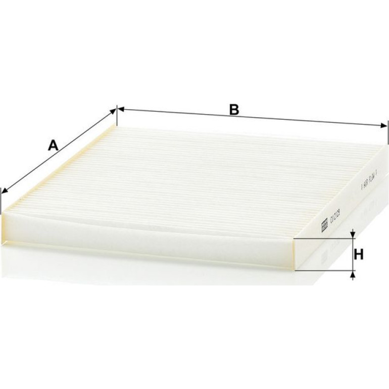 MANN-FILTER CU 2129 Innenraumfilter, Partikelfilter MANN-FILTER CU 2129 Innenraumfilter, Partikelfilter