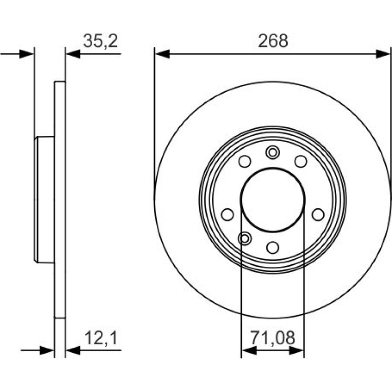 Bremsscheibe 0 986 479 C24 Bremsscheibe 0 986 479 C24
