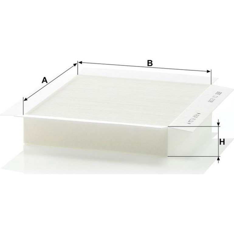 MANN-FILTER CU 2338 Innenraumfilter, Partikelfilter MANN-FILTER CU 2338 Innenraumfilter, Partikelfilter