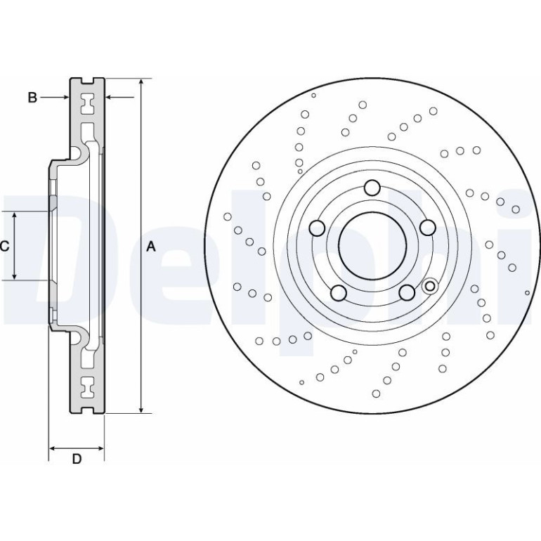 Bremsscheibe BG9189C Bremsscheibe BG9189C