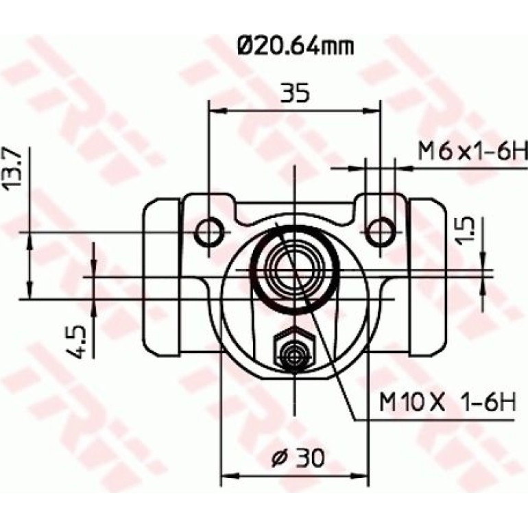 Radbremszylinder BWF262