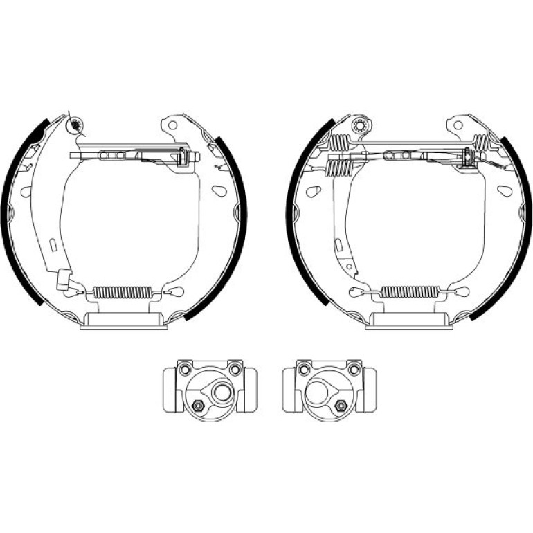 Bremsbackensatz 8DB 355 003-811 Bremsbackensatz 8DB 355 003-811