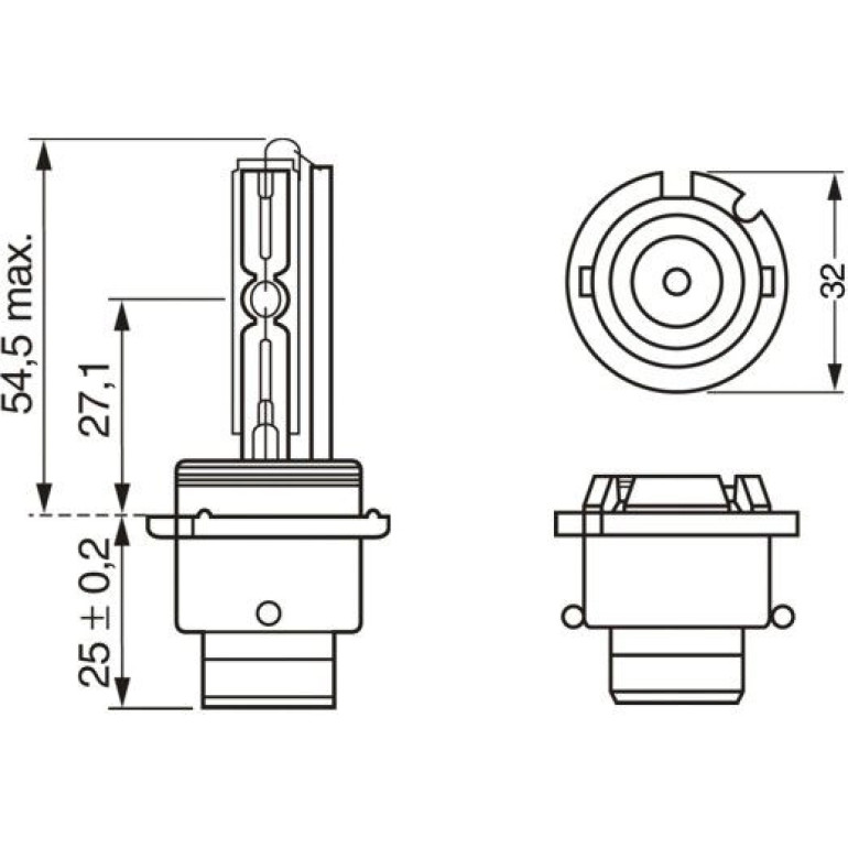 Glühlampe, Fernscheinwerfer 1 987 302 904