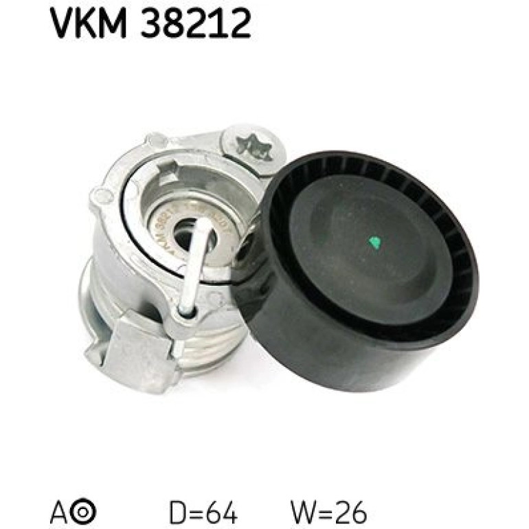 Spannrolle, Keilrippenriemen VKM 38212 Spannrolle, Keilrippenriemen VKM 38212