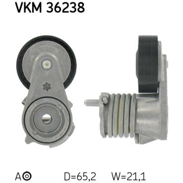 Spannrolle, Keilrippenriemen VKM 36238 Spannrolle, Keilrippenriemen VKM 36238