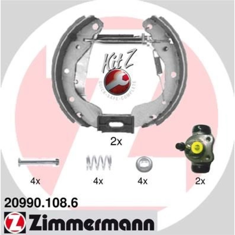 Bremsbackensatz 20990.108.6 Bremsbackensatz 20990.108.6