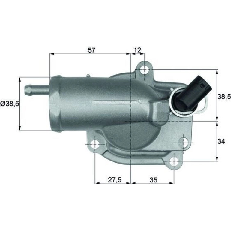 Thermostat, Kühlmittel TH 10 87 Thermostat, Kühlmittel TH 10 87