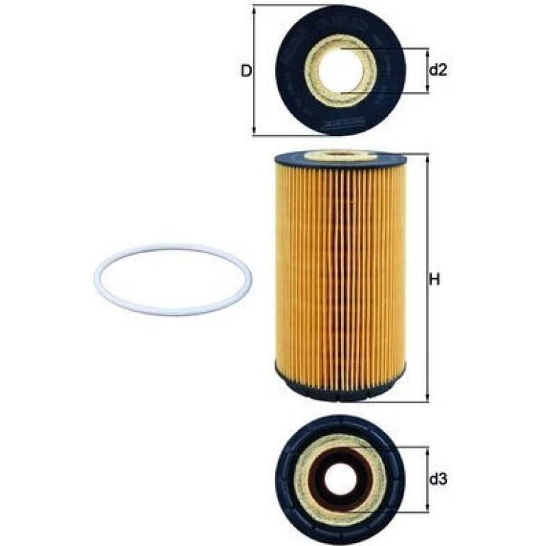 Ölfilter OX 557D Ölfilter OX 557D