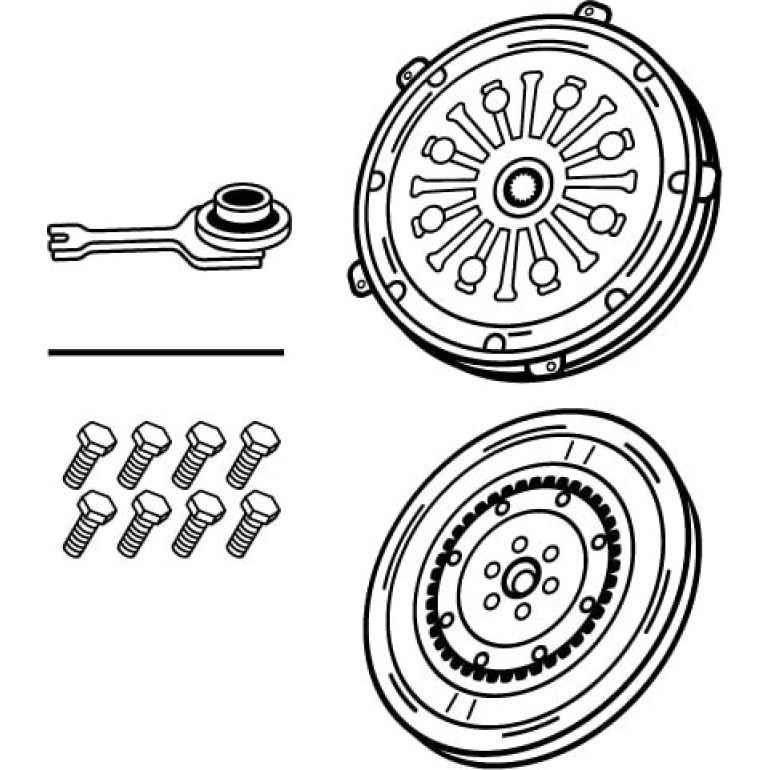Kupplungssatz 855308 Kupplungssatz 855308