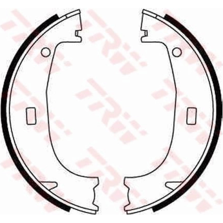 Bremsbackensatz, Feststellbremse GS8594 Bremsbackensatz, Feststellbremse GS8594