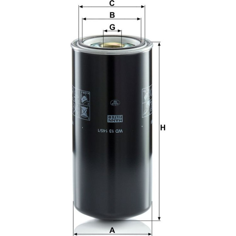 Ölfilter WD 13 145/1
