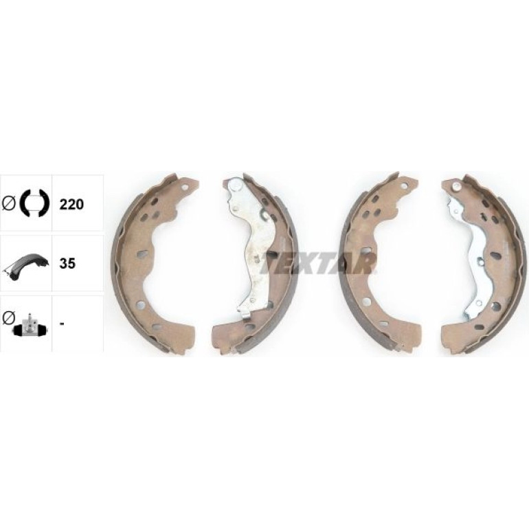 Bremsbackensatz 91067500 Bremsbackensatz 91067500