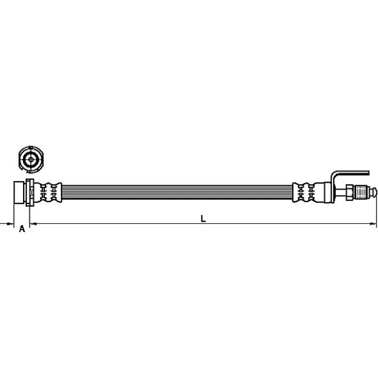 Bremsschlauch 4110436 Bremsschlauch 4110436