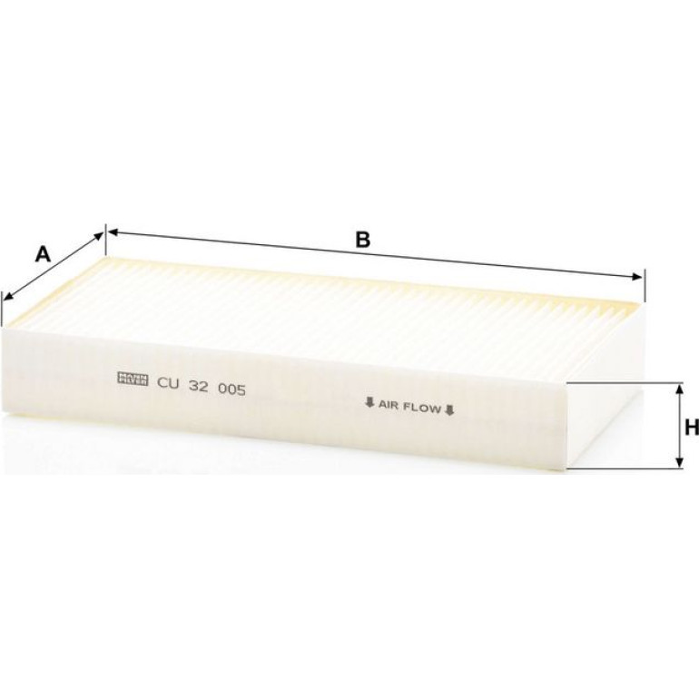MANN-FILTER CU 32 005 Innenraumfilter, Partikelfilter