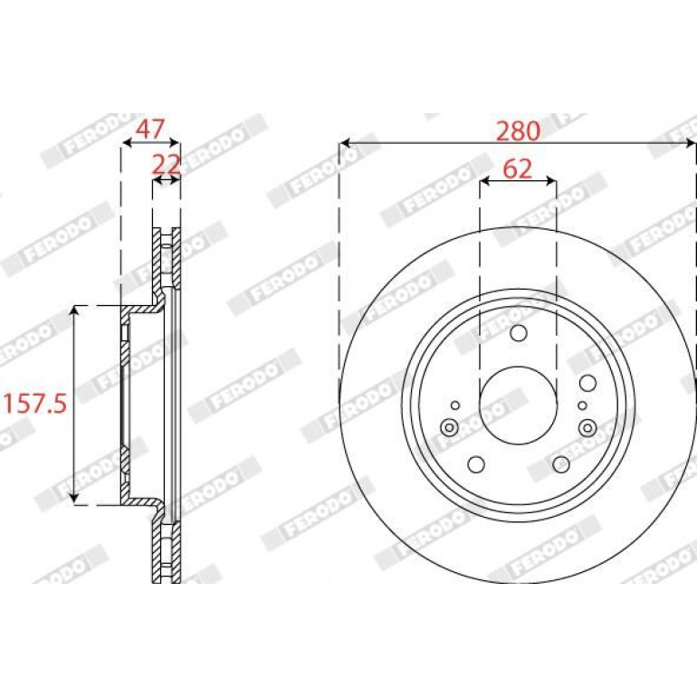 Bremsscheibe DDF2791C Bremsscheibe DDF2791C