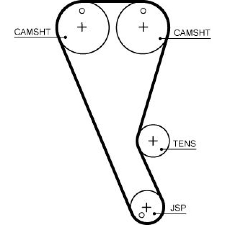Zahnriemensatz K01T372HOB