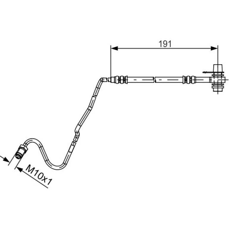 Bremsschlauch 1 987 481 537