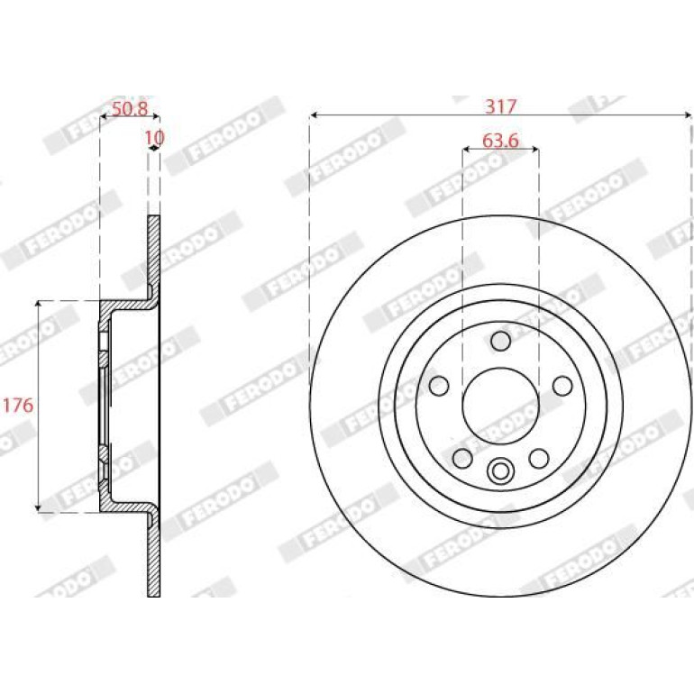 Bremsscheibe DDF2771C Bremsscheibe DDF2771C