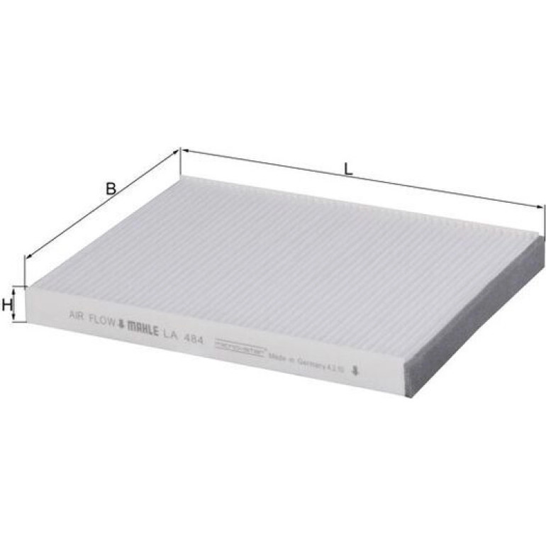 Filter, Innenraumluft LA 484 Filter, Innenraumluft LA 484
