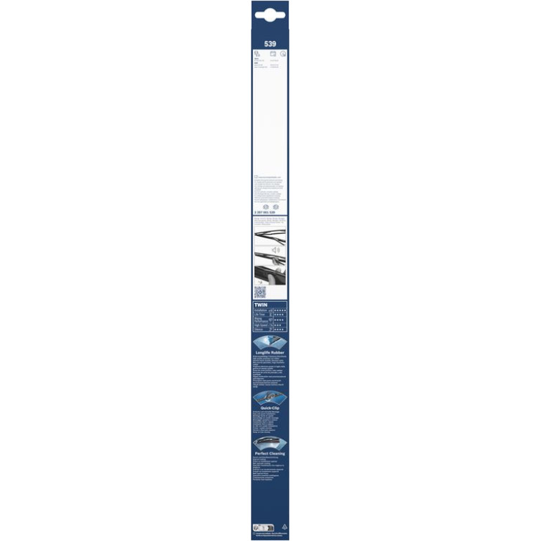 BOSCH 539 Scheibenwischer Twin 3 397 001 539 BOSCH 539 Scheibenwischer Twin 3 397 001 539