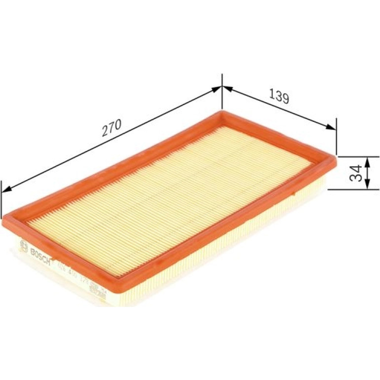 BOSCH F 026 400 378 Luftfilter BOSCH F 026 400 378 Luftfilter