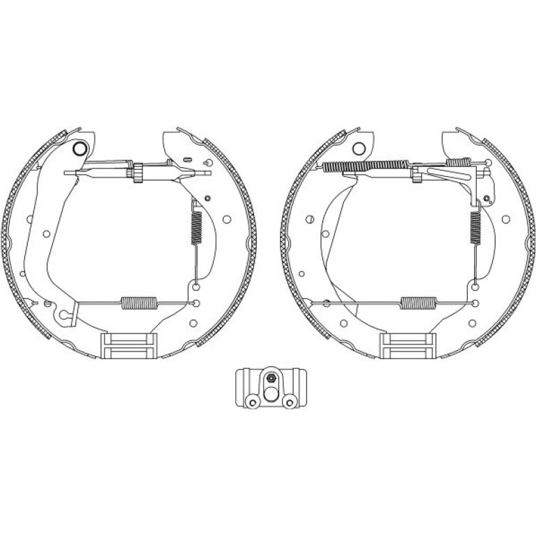 Bremsbackensatz 8DB 355 004-171 Bremsbackensatz 8DB 355 004-171