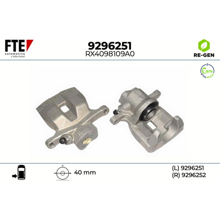Bremssattel 9296251 Bremssattel 9296251