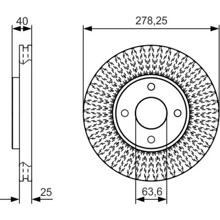 Bremsscheibe 0 986 479 C48