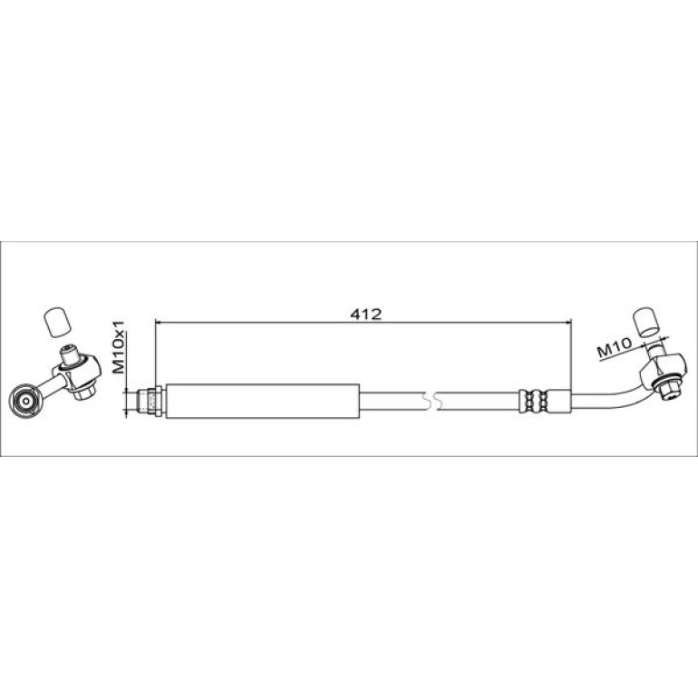 Bremsschlauch 4111356