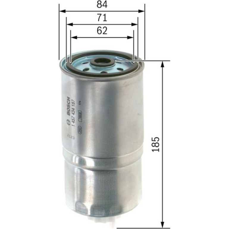 Kraftstofffilter 1 457 434 187 Kraftstofffilter 1 457 434 187